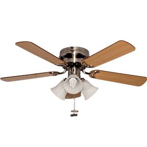 VENTILADOR OPORTO PLAFON 42″ SATINADO