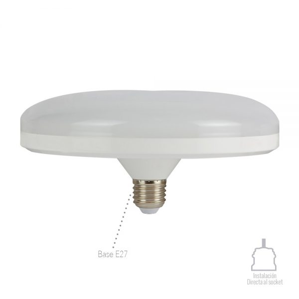 FOCO CIRLED 18W LUZ BLANCA E27 18CIRLED65MV