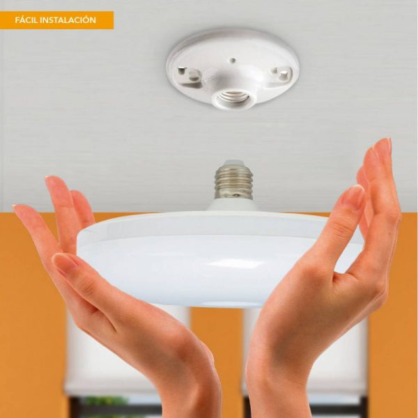 FOCO CIRLED 18W LUZ BLANCA E27 18CIRLED65MV - Imagen 3