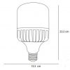 LÁMPARA LED ALTA POTENCIA 70W LUZ BLANCA E39 57116 - Imagen 2
