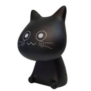 LÁMPARA INFANTIL GATO NEGRO 51028