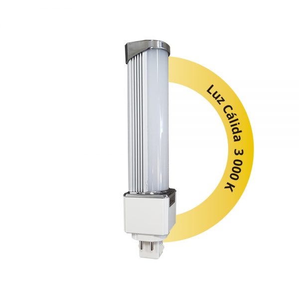 LÁMPARA TIPO PL DE LED G24 LUZ CALIDA 51214 - Imagen 3
