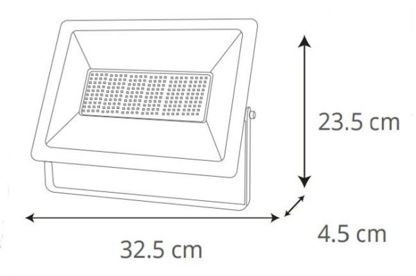 REFLECTOR DE LED 135W LUZ BLANCA 57113 - Imagen 2