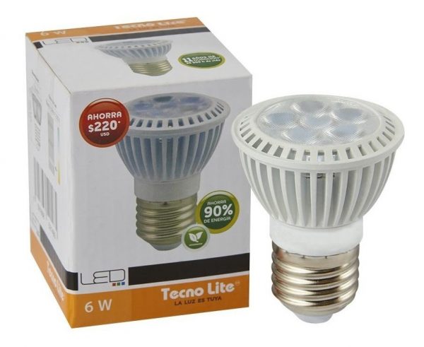 FOCO LED 6W E26-E27  JDR-LED/6W/30 - Imagen 2
