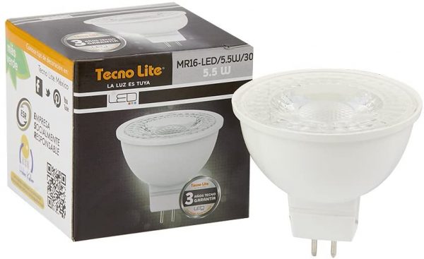 FOCO LED MR16 5.5W 3000K MR16-LED/5.5W/30 - Imagen 2