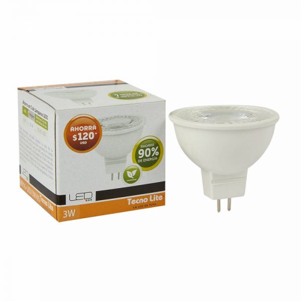 FOCO LED MR16 3W 6500K GX5.3 250LM  MR16-LED/3W/65H - Imagen 3