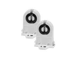 JUEGO PORTALÁMPARA TERMINAL BASE PARA TUBO T8 1900