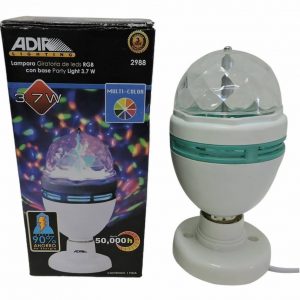 LAMPARA GIRATORIA LED RGB 3.7W 2988