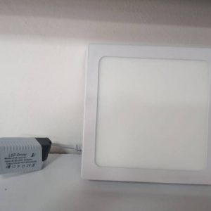 LAMPARA LED SOBREPONER CUADRADA 24W ACRUX24W65K