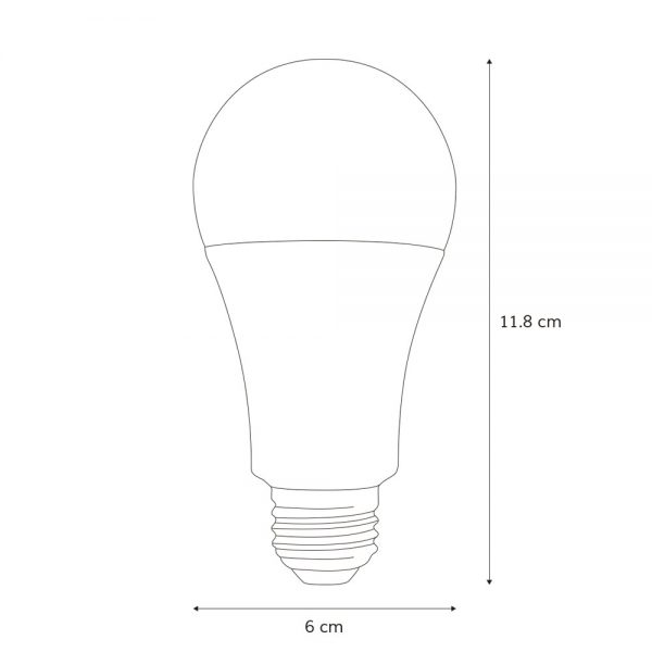 BULBO DE LED 12W 100-240V E26 51653 - Imagen 3