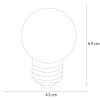BULBO DE LED COLOR AZUL 1W 51421 - Imagen 4