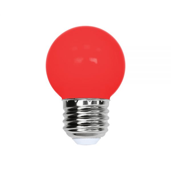 BULBO DE LED COLOR ROJO 1W 51419