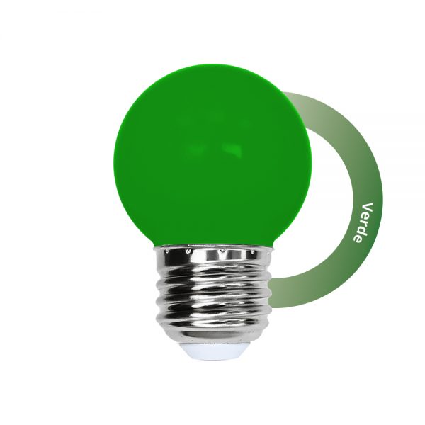 BULBO DE LED COLOR VERDE 1W 51422 - Imagen 3