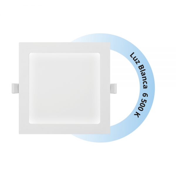 DOWNLIGHT CUADRADO DE LED 12W EMPOTRAR LUZ BLANCA 57010 - Imagen 3