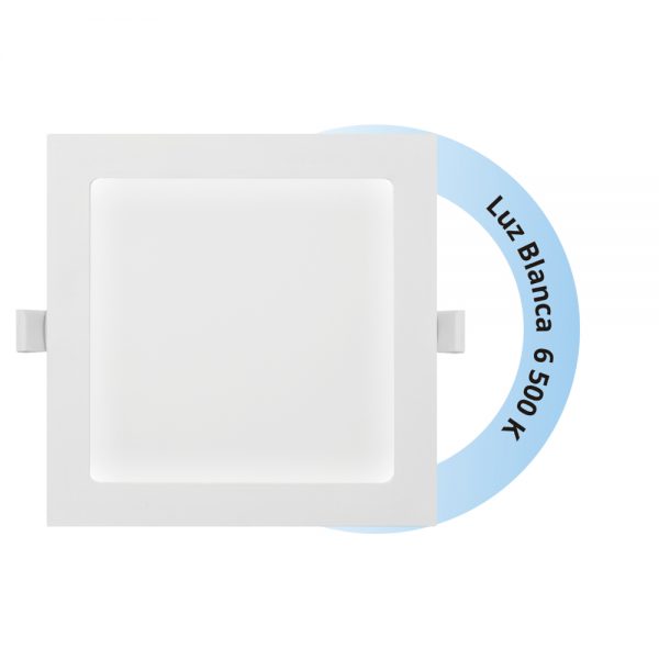 DOWNLIGHT CUADRADO DE LED 18W EMPOTRAR LUZ BLANCA 57011 - Imagen 3