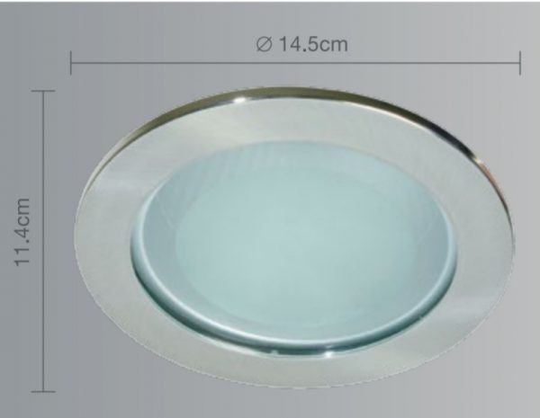 DOWNLIGHT EMPOTRADO BLANCO EM2015C-E27/B - Imagen 2
