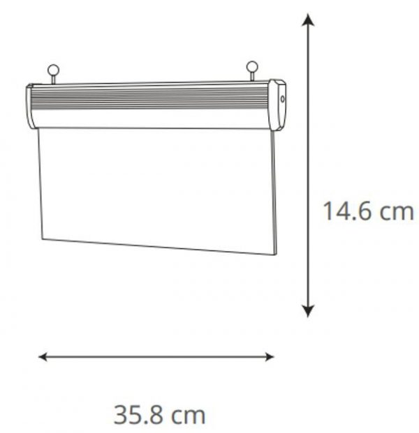 LETRERO DE SALIDA COLOR VERDE LED 1W 51831 - Imagen 4