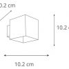 LUMINARIO ARBOTANTE DE LED DE MURO 6W 51924 - Imagen 5