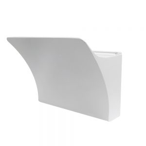 LUMINARIO ARBOTANTE DE LED COLOR BLANCO MURO 12W 51801