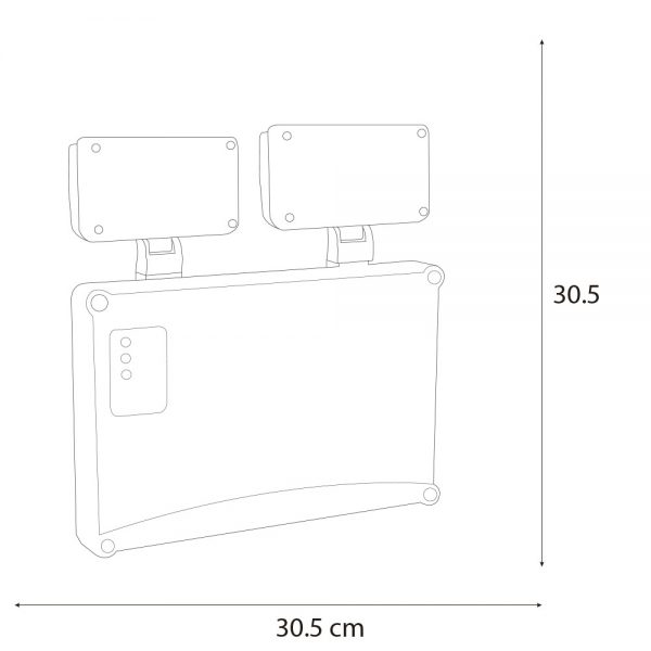 LUMINARIO DE EMERGENCIA DE LED 6W 51829 - Imagen 5