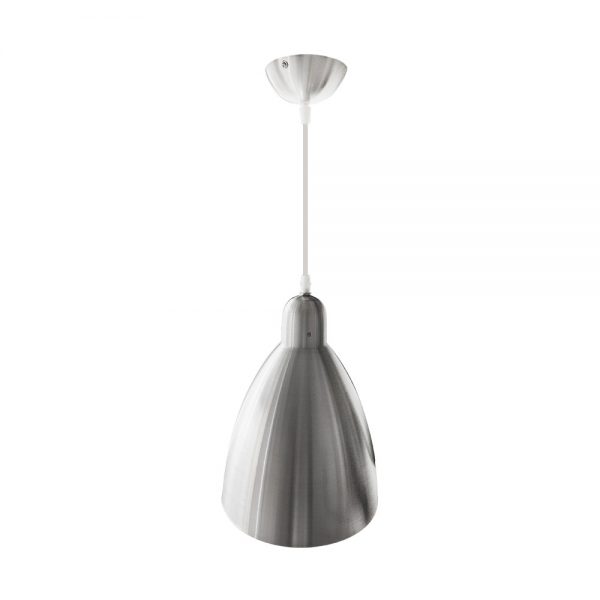 LUMINARIO DECORATIVO DE ALUMINIO COLOR PLATA 51776