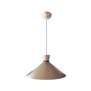 LUMINARIO DECORATIVO DE ALUMINIO COLOR BLANCO 51783