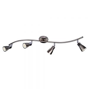 LUMINARIO DECORATIVO LINEAL COLOR CROMO MURO 51897