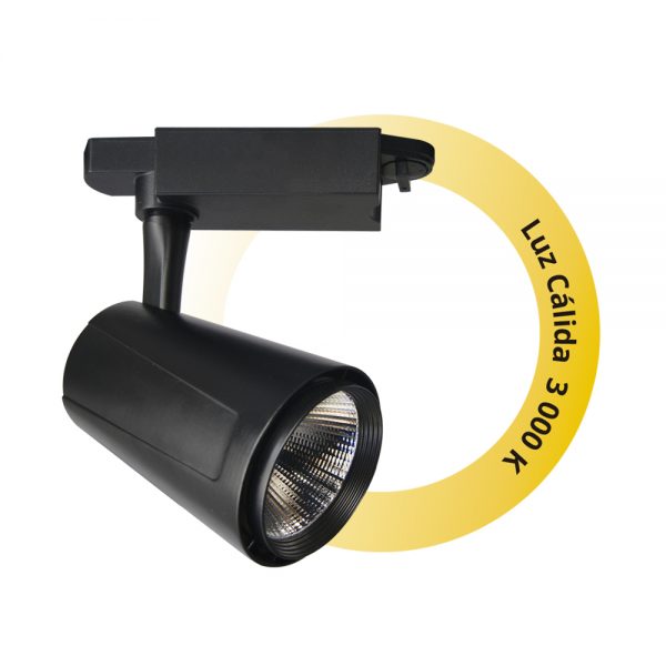 LUMINARIO SPOT DE LED 30W PARA RIEL 51726 - Imagen 3