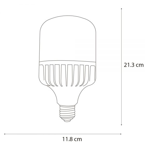 LÁMPARA DE LED ALTA POTENCIA DE 40W 100-240V 51429 - Imagen 4