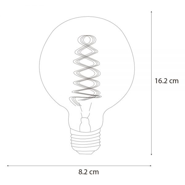 LÁMPARA INCANDESCENTE DECORATIVA 51425 - Imagen 5