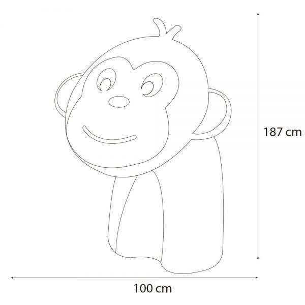 LÁMPARA INFANTIL CHANGO BLANCO 51465 - Imagen 5