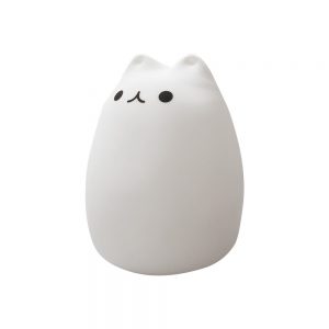 LÁMPARA INFANTIL GATO BLANCO RGB 51467