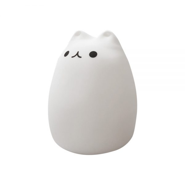 LÁMPARA INFANTIL GATO BLANCO RGB 51467