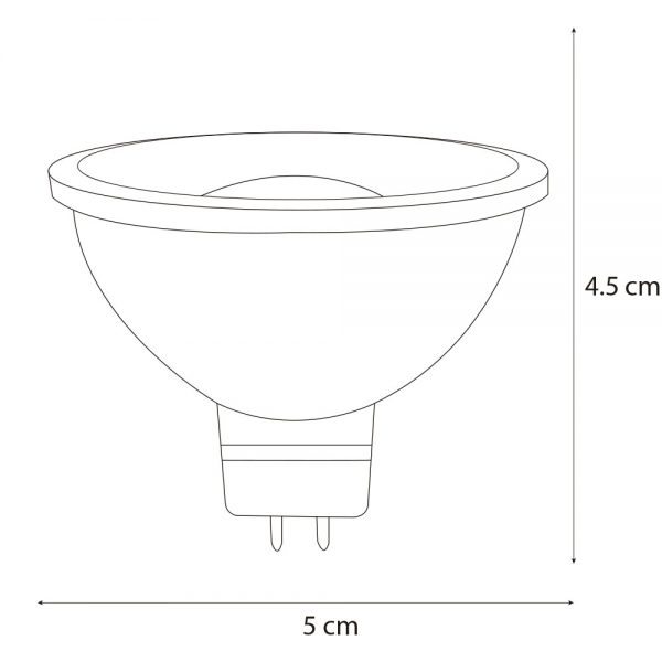 MR16 DE LED 7W DIMEABLE 51341 - Imagen 5