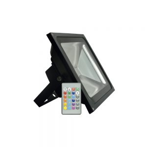 REFLECTOR DE LED RGB 30W CON CONTROL 57016