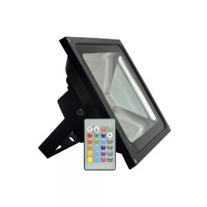 REFLECTOR DE LED RGB 50W CON CONTROL 57017