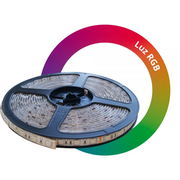 TIRA DE LED 5 METROS RGB CON CONTROL REMOTO 51386 - Imagen 4