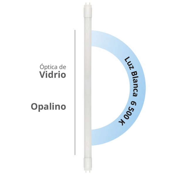 TUBO DE LED LINEAL T8 18W 110-240V 51442 - Imagen 3