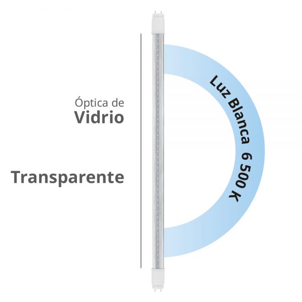 TUBO DE LED LINEAL T8 18W 100-240V 51478 - Imagen 3