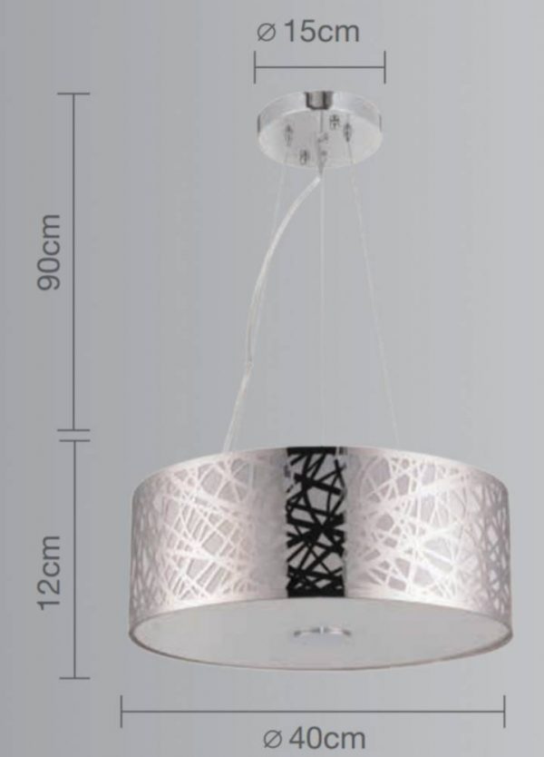 LUMINARIO PARA TECHO DECORATIVO CALUX V2750 - Imagen 2