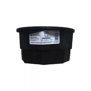 BOTE INTEGRAL OXAGONAL NEGRO 16CM 48373