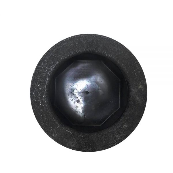 BOTE INTEGRAL OXAGONAL NEGRO 16CM 48373 - Imagen 2
