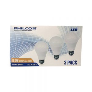 BULBO DELED THREE PACK 8.5W A60 6500K 57025
