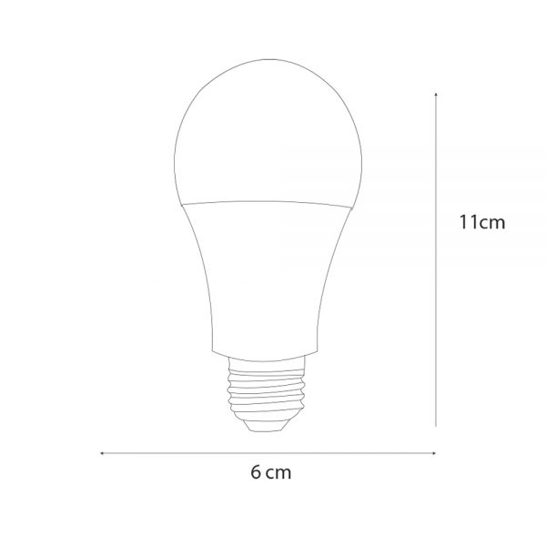 FOCO LED DIMEABLE 9W 6500K 57066 - Imagen 2