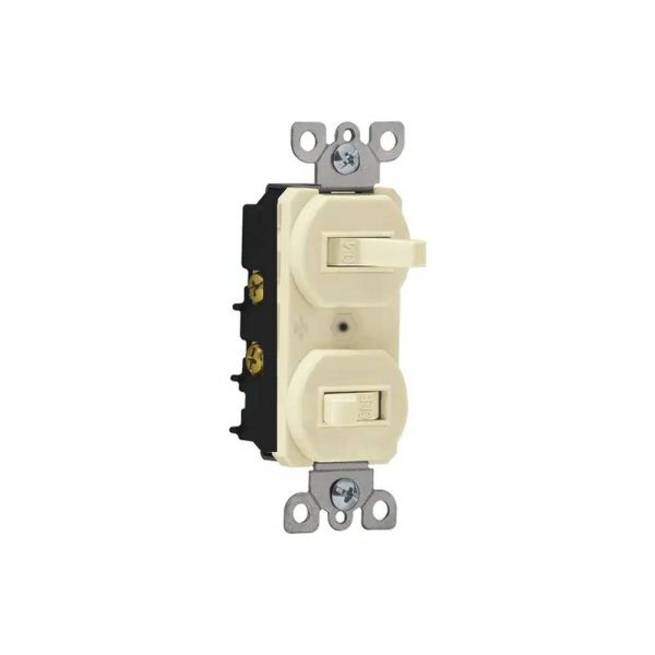 APAGADOR DOBLE MARFIL 8840050