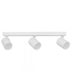 LUMINARIO P/TECHO SPOT 3XGU10 BLANCO HS-5015-3/BL