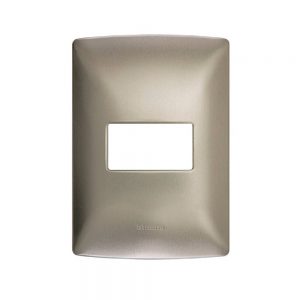 PLACA 1MOD COLOR TITANIO QZ4803M1ATC