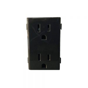 TOMACORRIENTE DUPLEX 2P+T GRIS 15A 127 QZ5115DG
