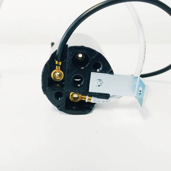 SOCKET ESCUADRA BAQ. NEGRO C/CABLE SO64B - Imagen 2