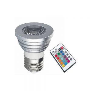 LÁMPARA LED SPOT 3W RGB WLA005